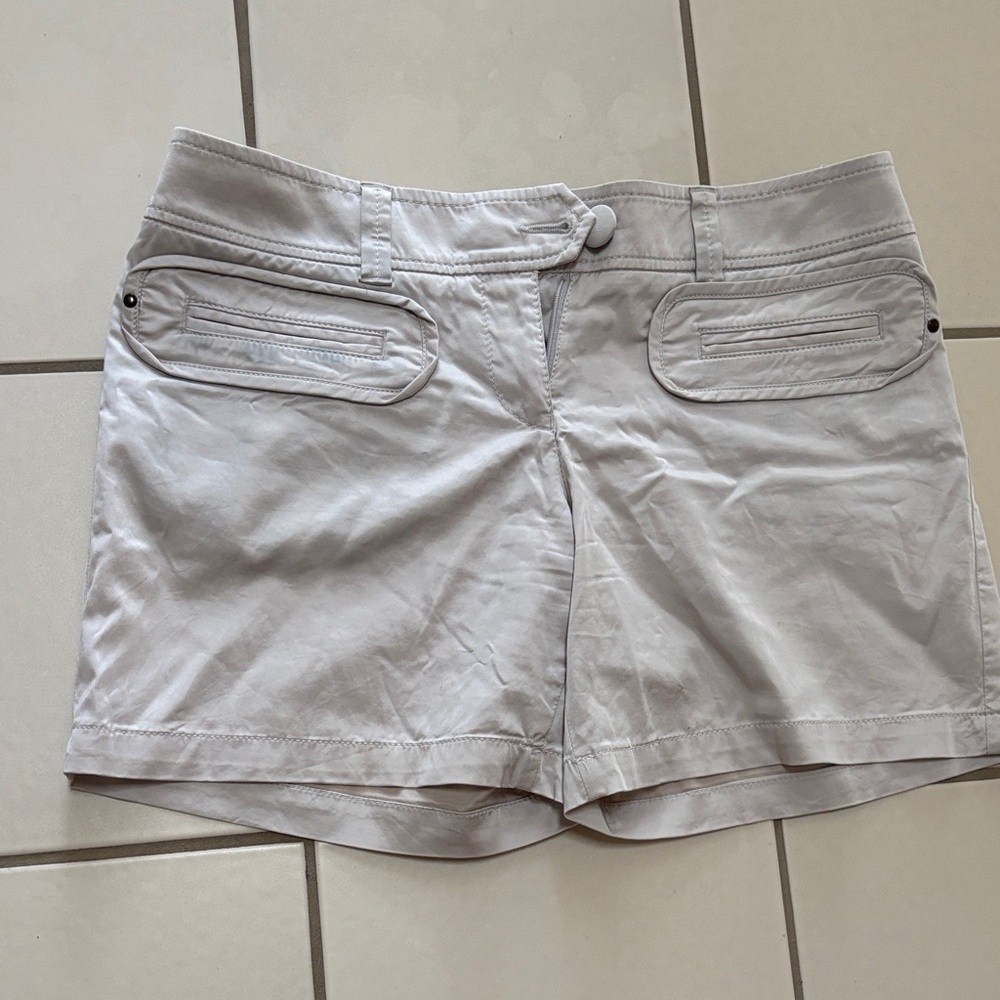Emporio Armani Light Beige Women's Shorts